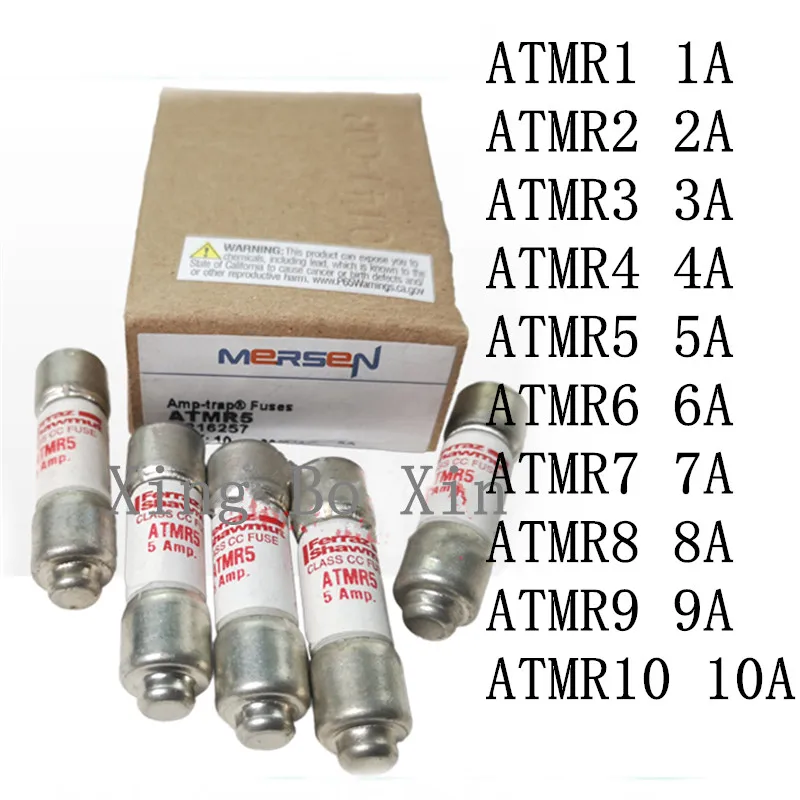 

5PCS 100% NEW Fuses ATMR1 1A ATMR2 2A ATMR3 3A ATMR4 4A ATMR5 5A ATMR6 6A ATMR7 7A ATMR8 8A ATMR9 9A ATMR10 10A 10*38MM 600V AC