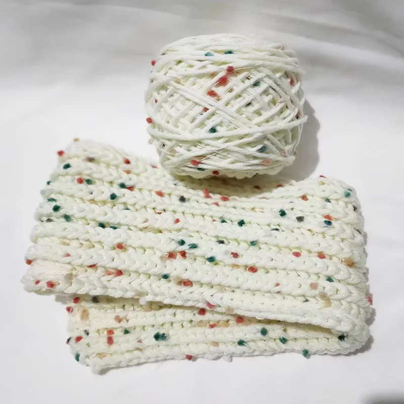 50g/Roll Rainbow Beans Wool Yarn Cute Yarn Knitting Thread DIY Craft Scarf Sweater Knitted Yarn Sewing Accessories A3-1 6