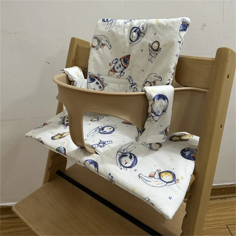 Waterproof Leak-Proof Baby Chair Cushion Comfortable Durable Children Booster Seat Pad for Toddler High Chairs