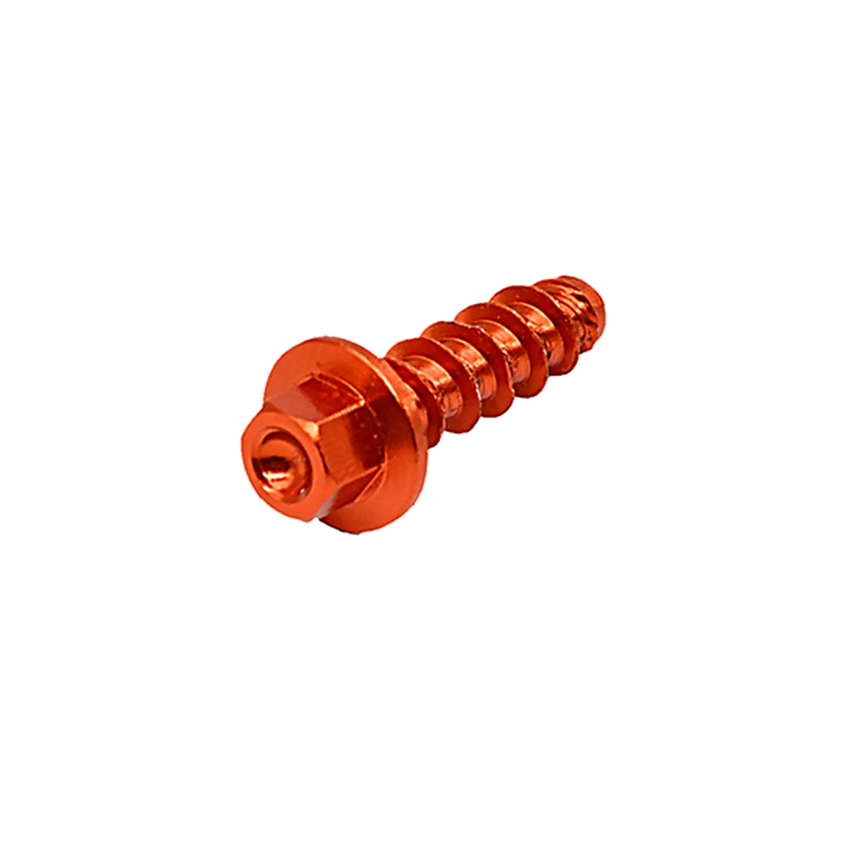 CNC Motorcycle Self-Tapping Screw Bolt Kit - 10 Piece Set, Universal Parts