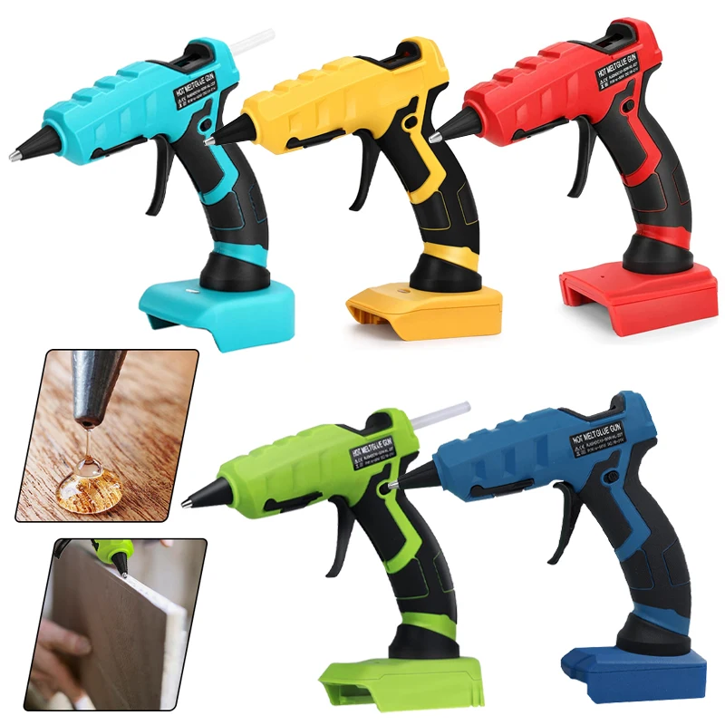 Rivettatrice senza fili per batteria Dewalt da 20 V, 1/8, 5/32, 3/16, pistola per rivetti senza spazzole, 20 rivetti e luce LED, 3 adattatori elettrici automatici per metallo, plastica, pelle