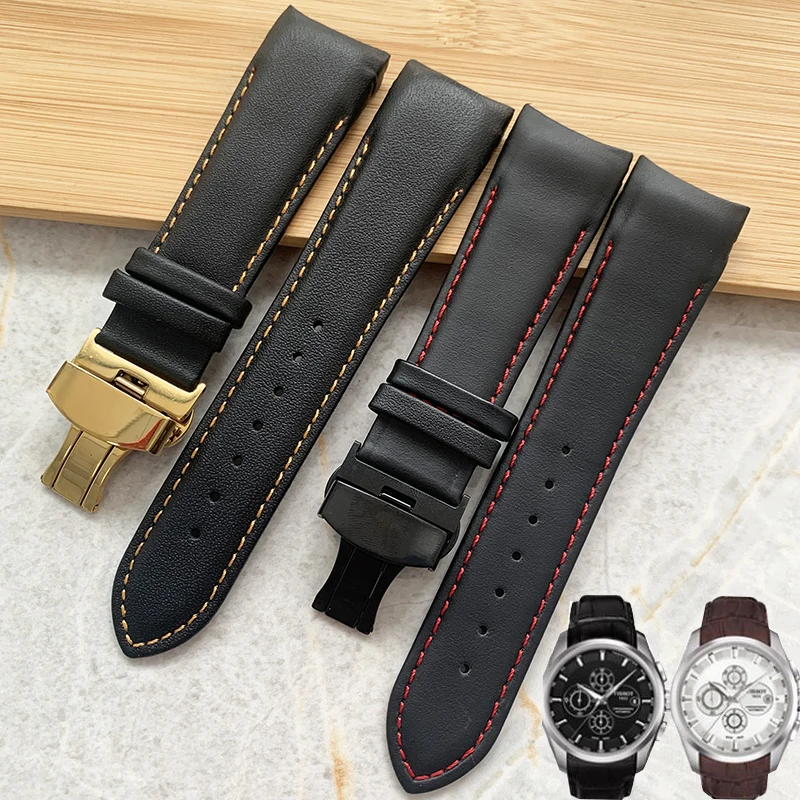 Wholesale Best Leather 22 mm Watches Band T035.407.16.051.00_K0039713