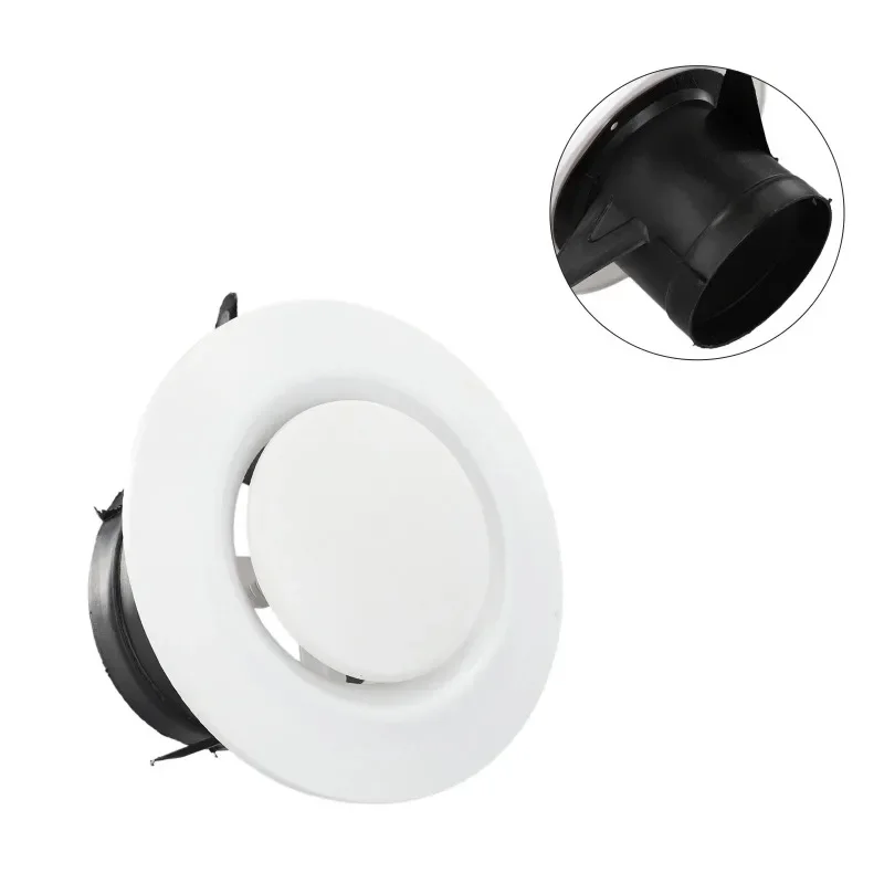 ABS Tuyere Ceiling Air Supply Mountable HOT AIR Vent Grille Cover Easy Diffuser For Home Kitchen Bathroom Household Ventilation