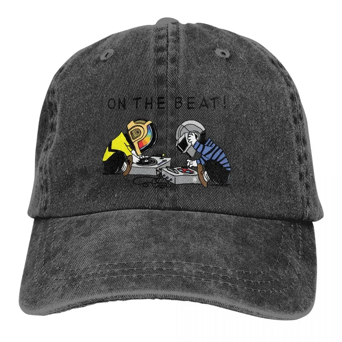 Daft-Punk-Electronic-Music-Band-Multicolor-Hat-Peaked-Men-Women-s ...