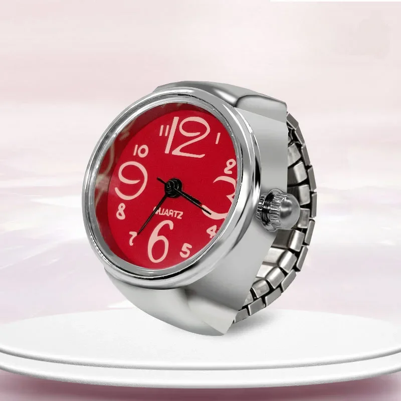 Personalized men's and women's finger watches hot selling couple ring watches Korean version fashion