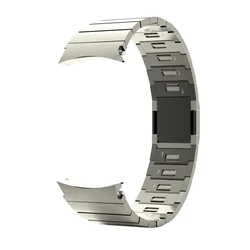 Magnetic Buckle Stainless Steel Watch Strap - No Gaps Design - Watch 5 Pro 45mm (Titanium)