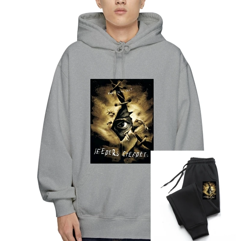 

JEEPERS CREEPERS MOVIE T-Sweatshirt Hoodies XS-5XL UNISEX FREE SHIPPING HORROR CULT RETRO 100% cotton men Outerwear Women Outerw