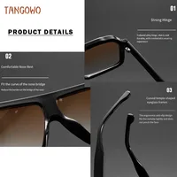 TANGOWO женские солнцезащитные очки мужские солнцезащитные очки модные новые тенденции очки женские роскошные дизайнерские линзы мужские очки мужские — изображение 5