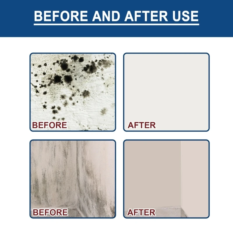 Mildew Remover Cleaner Mold Cleaner Foam Kitchen Household Cleaner Bathroom Cleaning Washing Machine Wall Moldy Remover