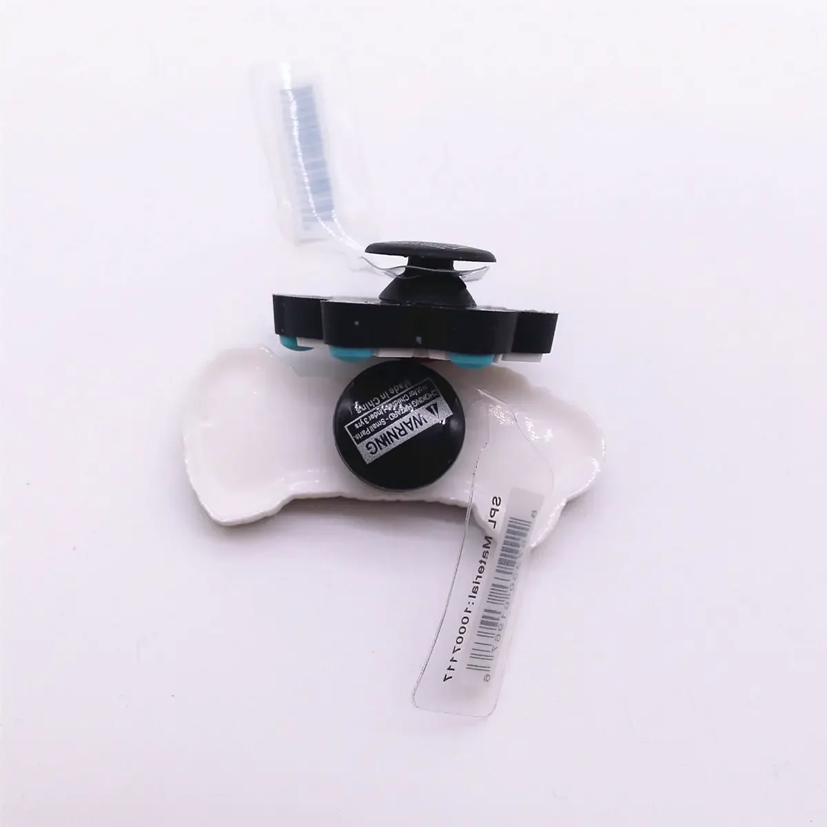 Original MTV Spaceman PVC Shoe Charms Decorations Designer Upper Buckle Accessories Planet Spacecraft Shapes Clog Pin Clips 1pcs