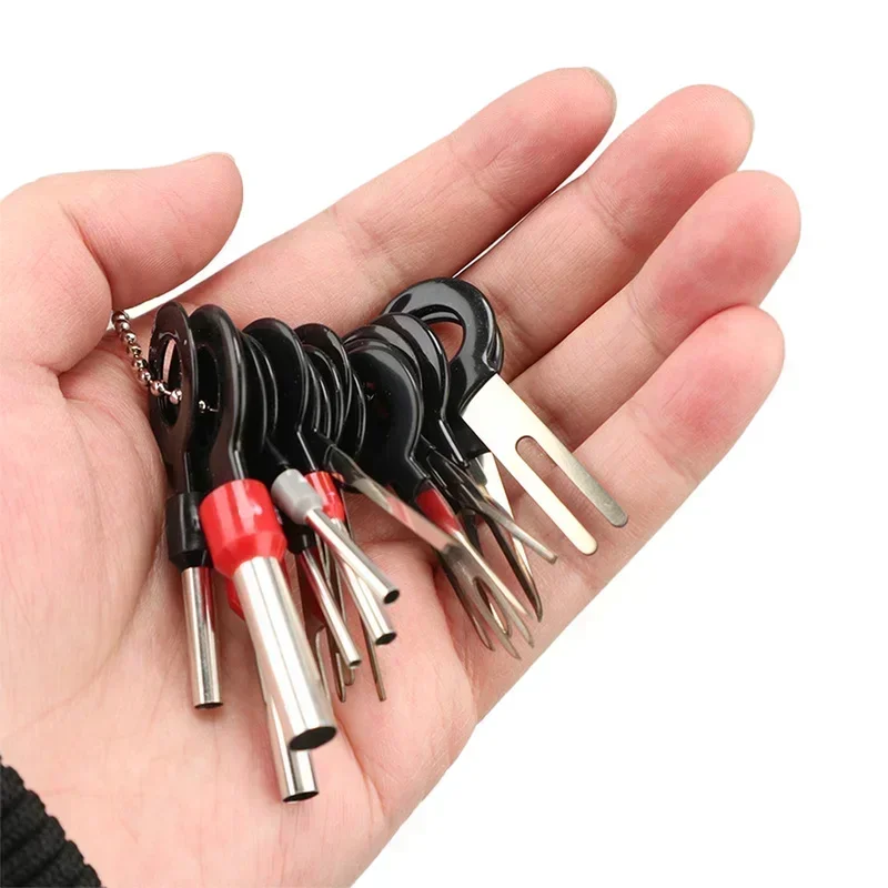 Car Terminal Tools 3/11/36PCS Automotive Plug Terminal Remove Tools Kit Wiring Crimp Connector Pin Extractor Puller Terminal Repair Picking Tool