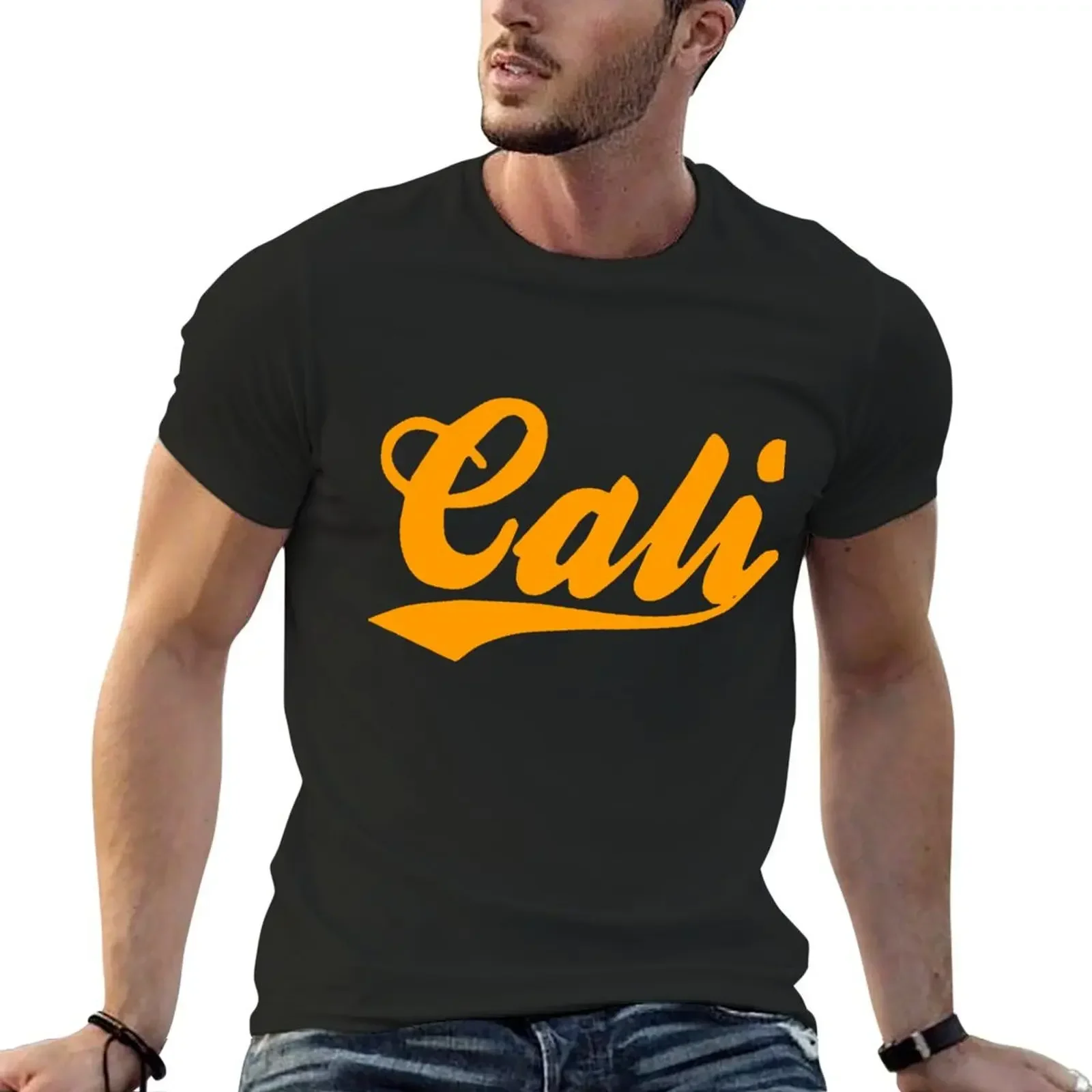

Мужская футболка большого размера Cali