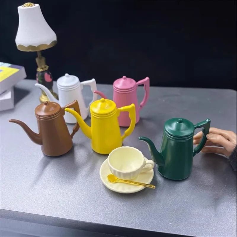 

Hot Sale 1/6 Soldier Desktop Scene Props Mini Kettle High Quality Model Accessories Fit 12'' Action Figure In Stock