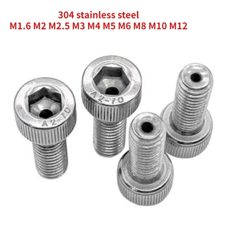 

M1.6 M2 M2.5 M3 M4 M5 M6 M8 M10 M12 304Stainless Steel Hollow Hole Through Air-out Pass Allen Hexagon Socket Cap Head Screw Bolt