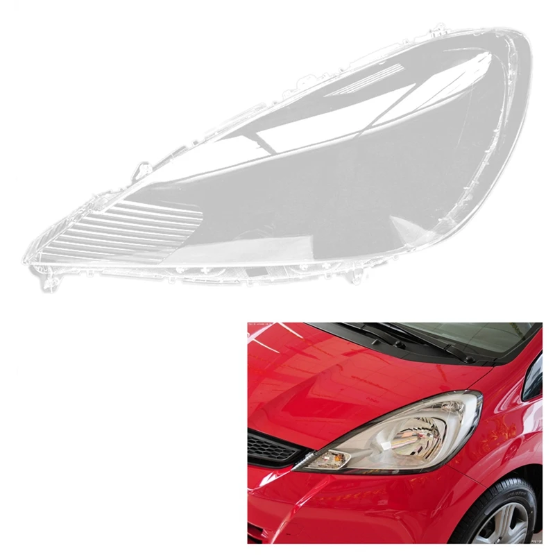 

Чехол для автомобильной фары Прозрачная крышка для объектива для Honda Fit 2011 2012 2013