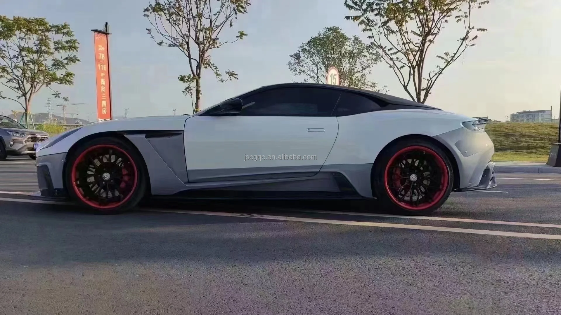 Factory Hot Selling Msy Style for Aston Martin Db11 Carbon Fiber Body Kit Front and Rear Bumper Spoiler Body Kit