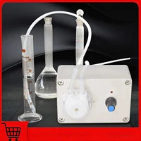 ปั๊มของเหลวแบบเพอริสตอลติก 110-240V ปั๊มจ่ายสารเคมี ปั๊มของเหลวแบบเพอริสตอลติกสำหรับอุตสาหกรรม ปั๊มจ่ายสารเคมีแบบปรับอัตราการไหลได้ ปั๊มแบบเสียบปลั๊ก US 1
