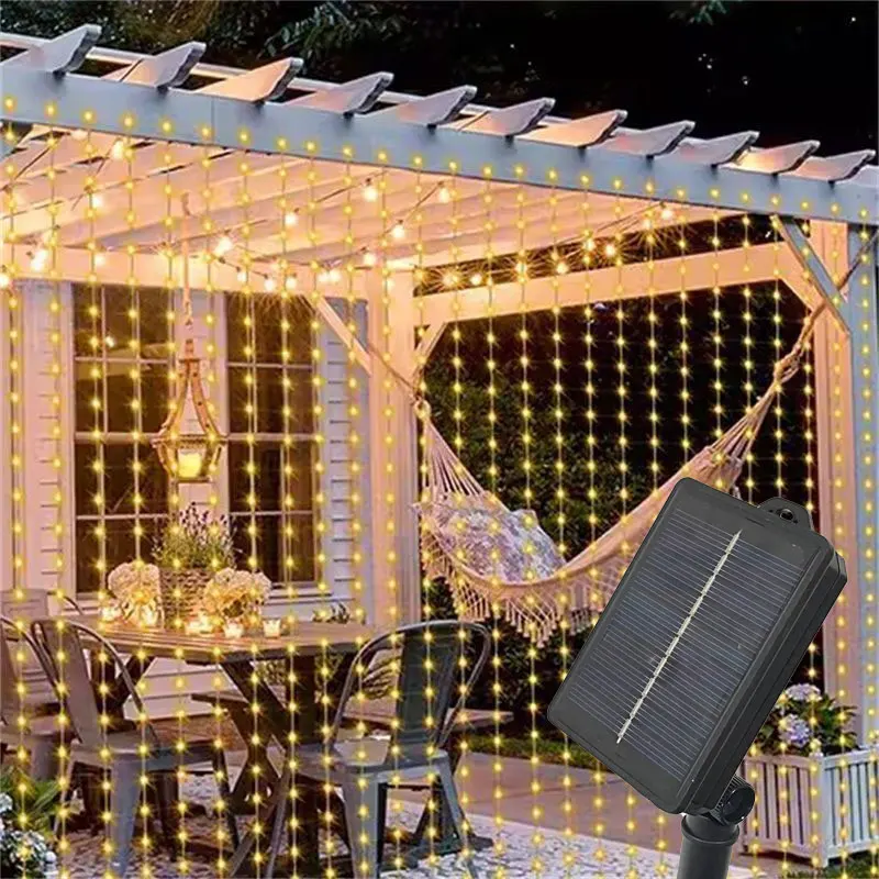 

3/6 м внешнее искусственное Рождественское украшение, искусственное украшение для сада, Сказочная строка, искусственное украшение, гирлянда, декоративная лампа