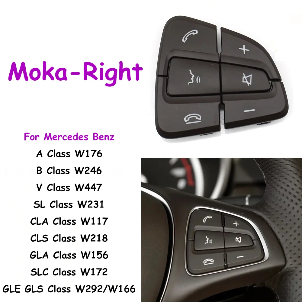 W176 W246 W156 W166 W292 W117 W218 W231 W447 Auto Innen Multifunktions Lenkrad Control Schalter Tasten Für Mercedes Benz – Detail 11
