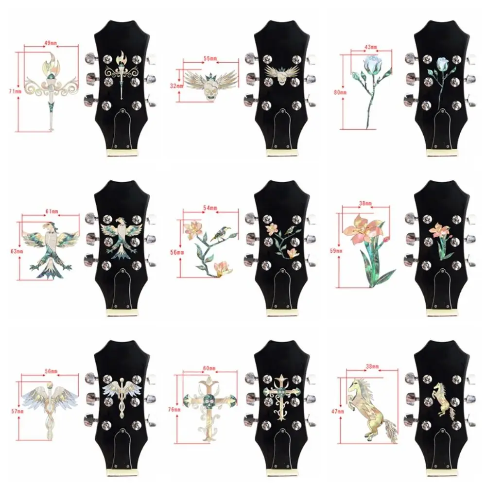 PVC Guitar Head Sticker for Personalise