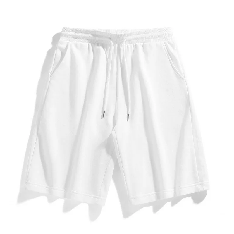 Men Casual Shorts Plus Size Summer Cotton Short Pants Breathable Sweatpants 2XL Big Size Gym Shorts Basketball Shorts Beach 3
