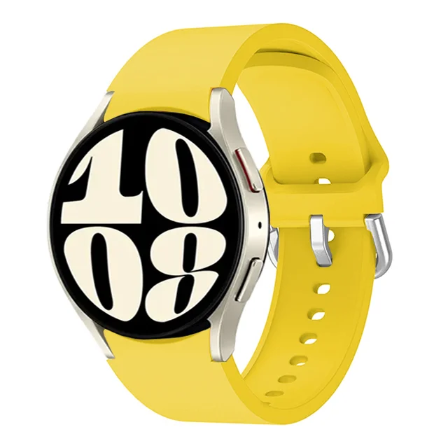 Universal Silicone Smartwatch Bracelet, 20mm/22mm Adjustable Strap