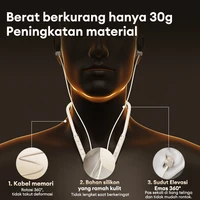 Original Lenovo Y111 Bluetooth 6.0 headphones Neckband Waterproof Magnetic Earbuds Stereo Running Sports Gaming Wireless Headset - Image 4