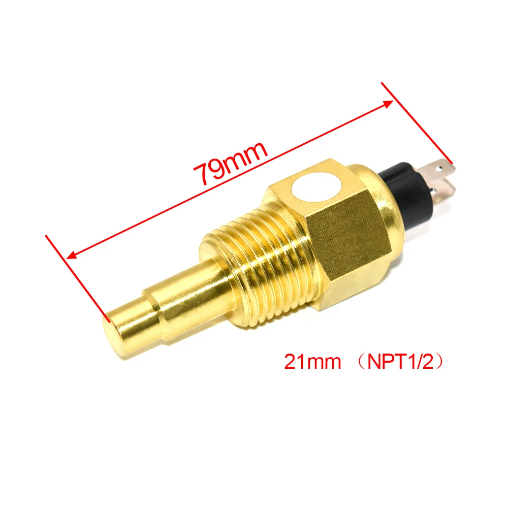 Sensor de temperatura del agua inalámbrico Universal para coche, alarma de  120 grados, HD, 14mm, 17mm, 21mm, Vdo