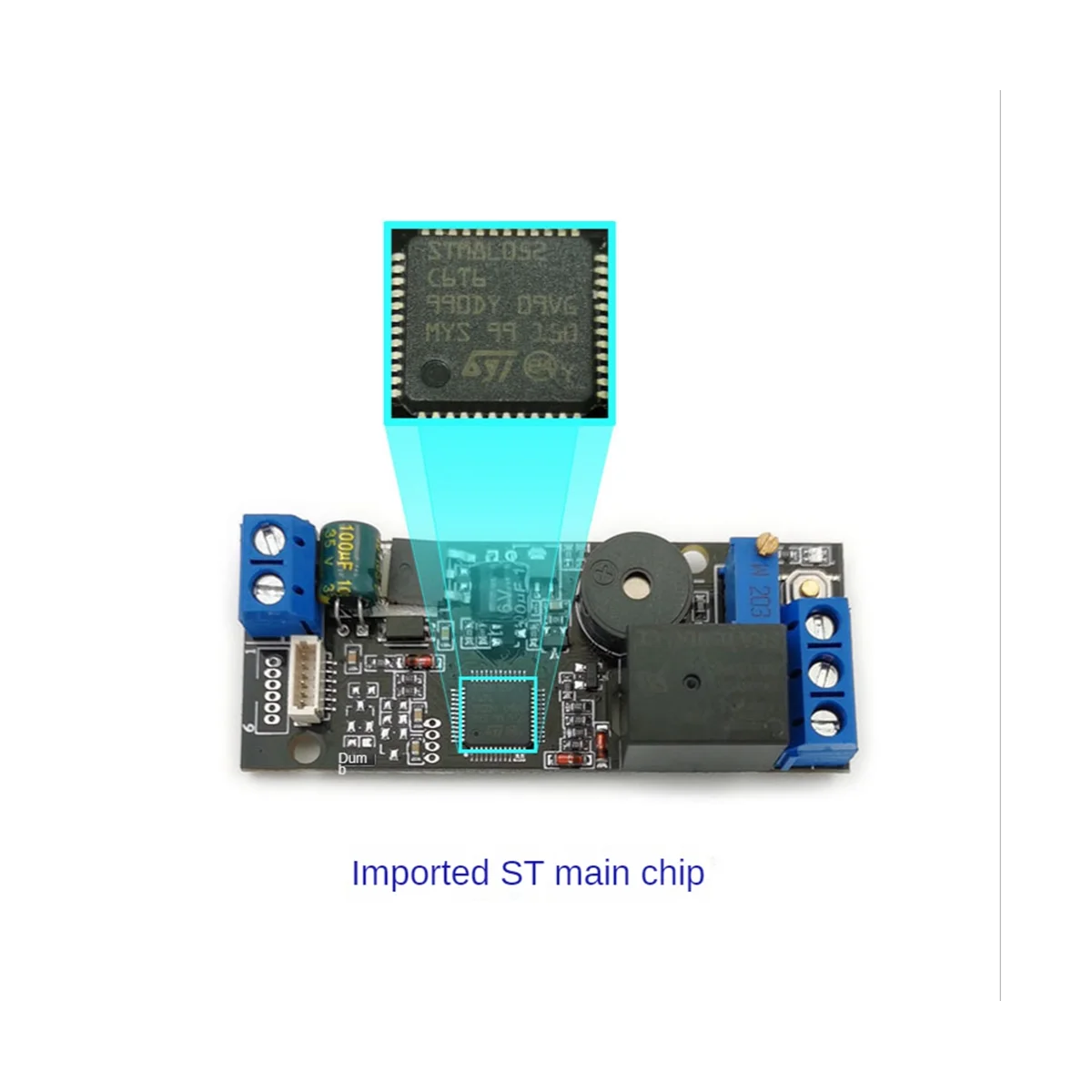 K202+R503 Fingerprint Controller Kit DC12V Low Power Consumption K202 Fingerprint Control Board +R503 Fingerprint Module