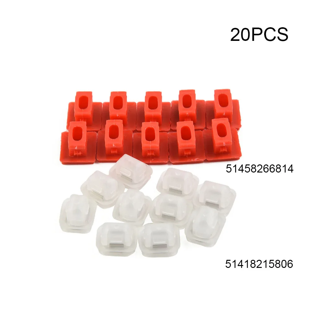 

Dash Trim Moulding Clips 51458266814 Fastener For E91 E92 E93 E53 For BMW 3 Series E46 E90 New High Quality