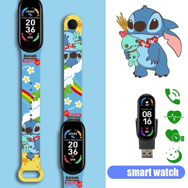 Smartwatch Per Bambini Stitch - Bluetooth, Chiamate, Giochi, Monitoraggio Sonno, Regalo - Foto 8