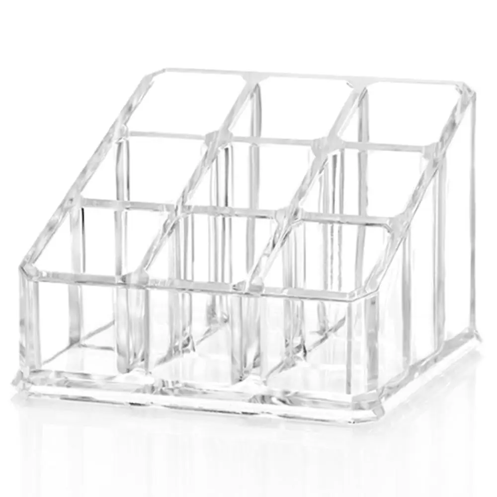 Acrylic Lipstick Organizer Lipstick Holder Lip Gloss Cosmetic Clear Storage Box for Drawer, Vanity, Bathroom 4