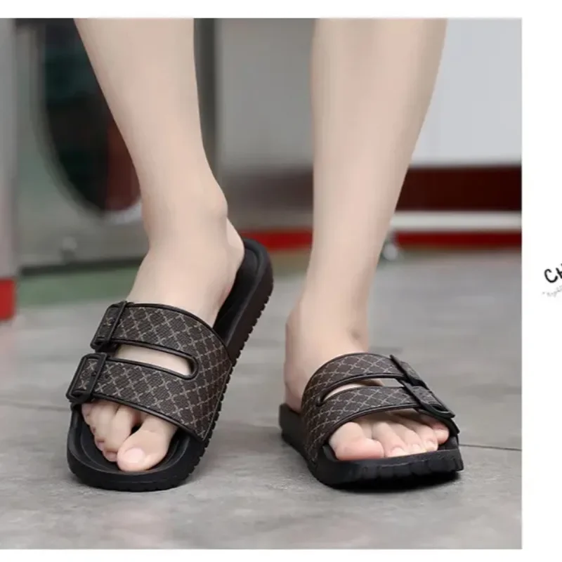 Soft Thick Sole Boken Shoes Summer Outwear Slippers for Men's Matte Cork Boken Sandals Anti Slip Slippers slippers soft slippers summer slippers