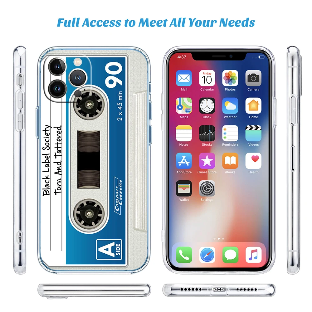 Vintage Cassette Tape Design Phone Case