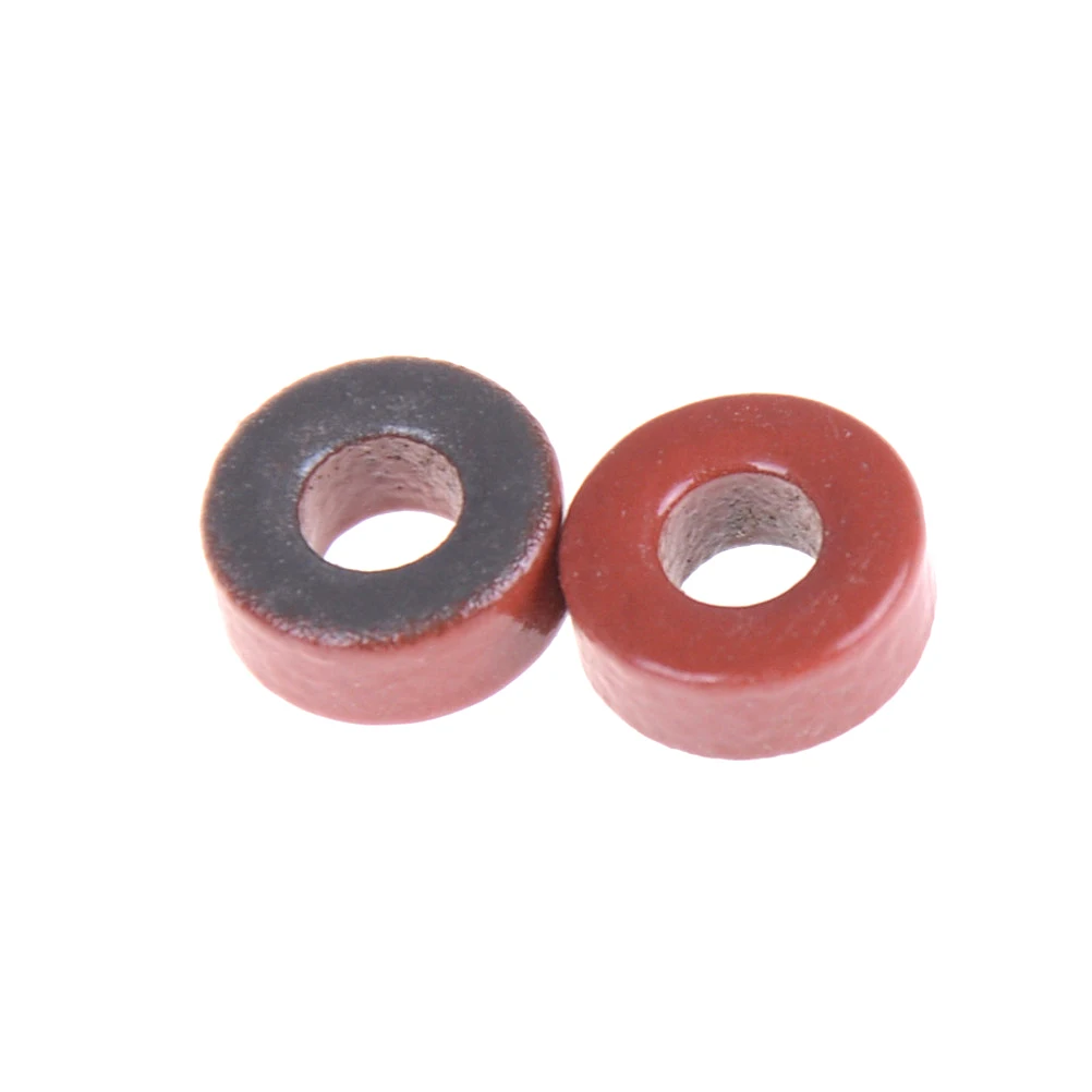 5pcs T37-6 / T37-2 / T50-2 T-30-2 Iron Powder Cores Iron Dust Core Ferrite Toroid Core Coating