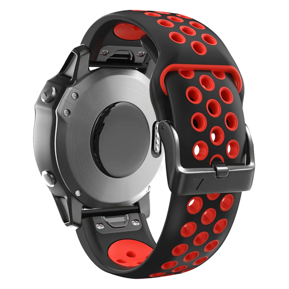 QuickFit Silicone Watch Strap - Premium Adjustable Wristband Bracelet, Multiple Sizes
