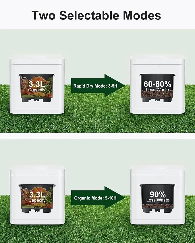 ODM supported Smart Waste Kitchen Composter for Nutrient fertilizer Turn Food Waste to Compost garbage disposals 12 ODM supported Smart Waste Kitchen Composter for Nutrient fertilizer Turn Food Waste to Compost garbage disposals 5