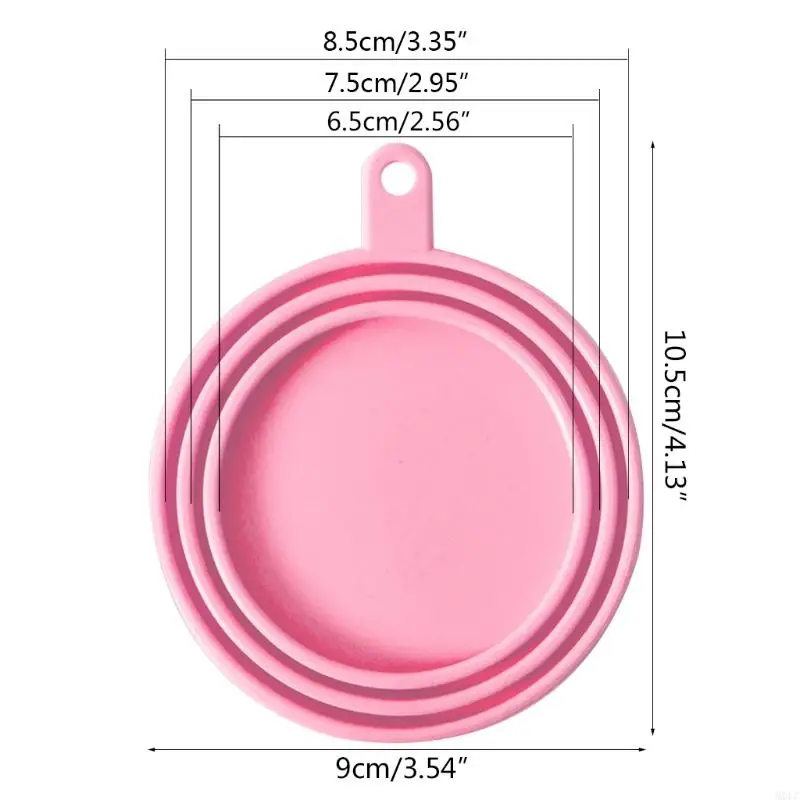 MOLC Universal BPA Soft Silicone Can Cover Dog for Cat Storage Canned
