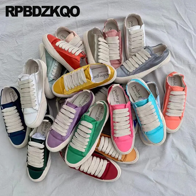Flats Genuine Leather Silk Sneakers Satin Suede Designer Shoes Women Luxury 2021 Trainers Lace