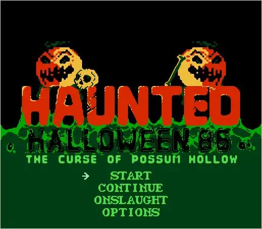 Cartucho de Jogo Haunted Halloween para Console fc Nes 2023