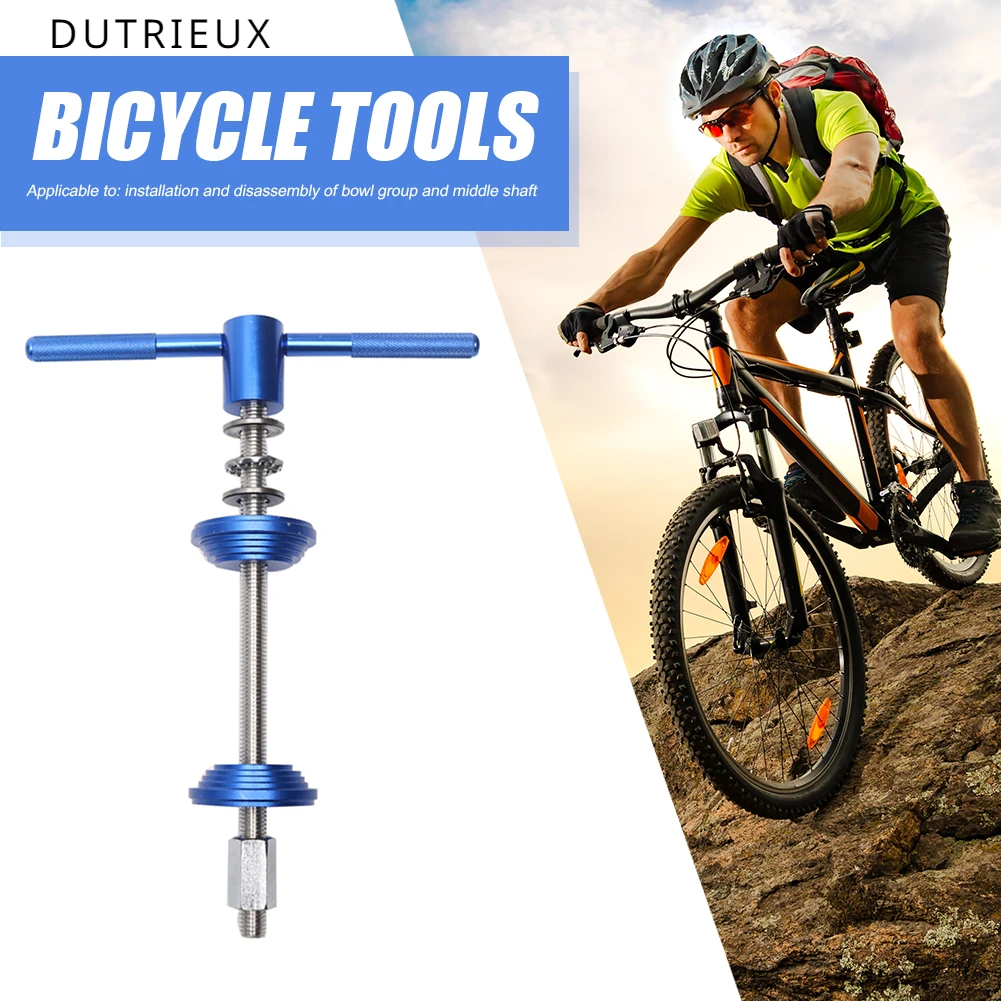 

Bicycle Headset Installation Removal Tools Bike Bottom Bracket Bearing Press Tool Metal Cycling Repair Equipment Repair Tools