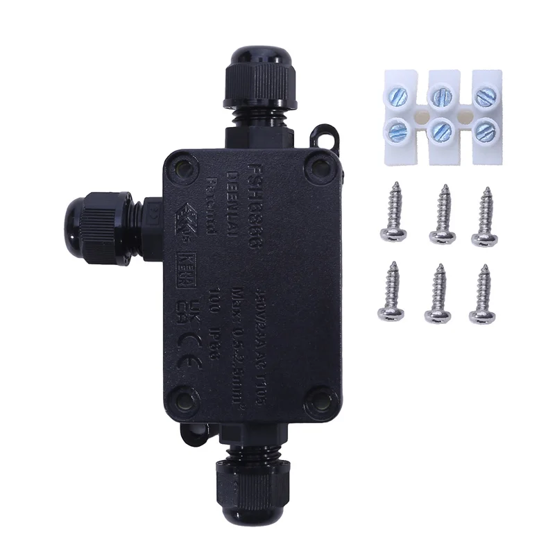 Mini Outdoor Waterproof Junction Box Plastic Outdoor Cable Electrical Junction Box Electrical Box Electrical Distribution Box