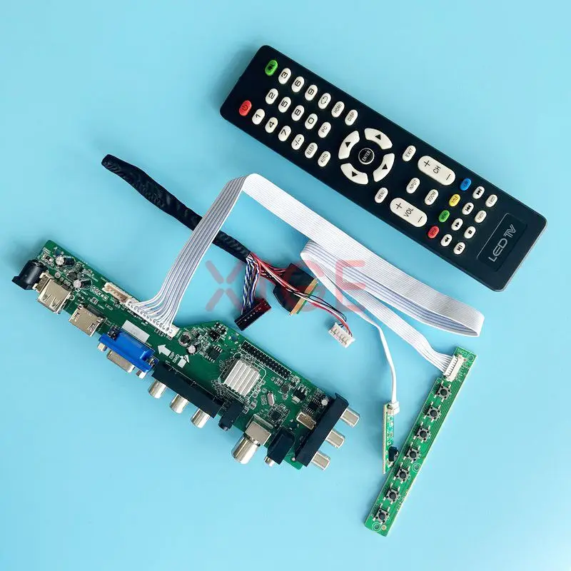 

Плата драйвера для LTN173KT03 CLAA173UA01A ЖК-дисплей 40-Pin LVDS 17,3 "DVB цифровой сигнал USB + DHMI + VGA + 2AV экран ноутбука Комплект «сделай сам» 1600*900