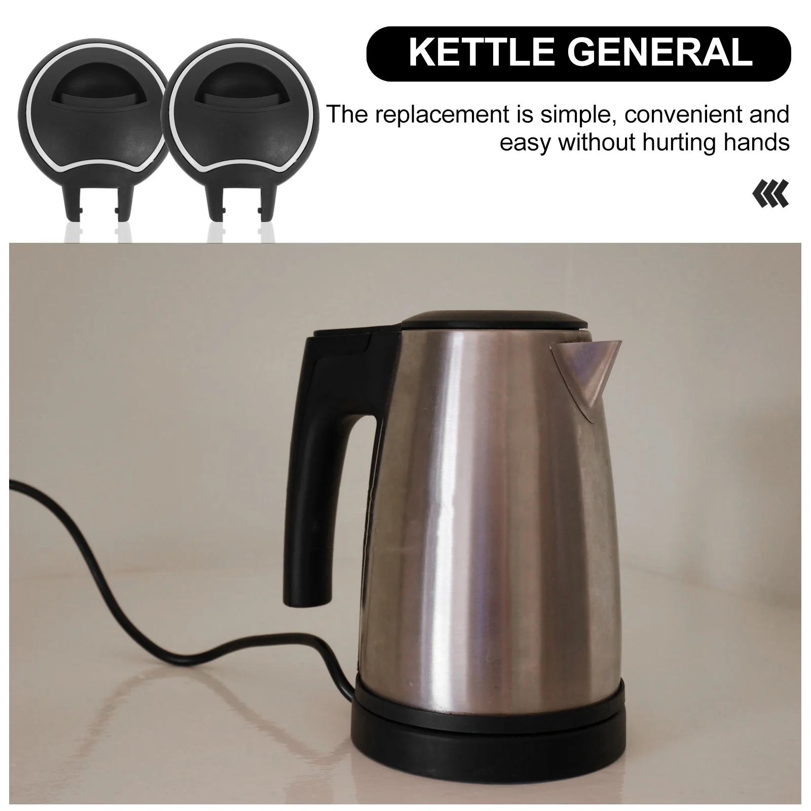 Kettle Lid 2 Pcs Stainless Steel for Electric Teakettle tea kettle
