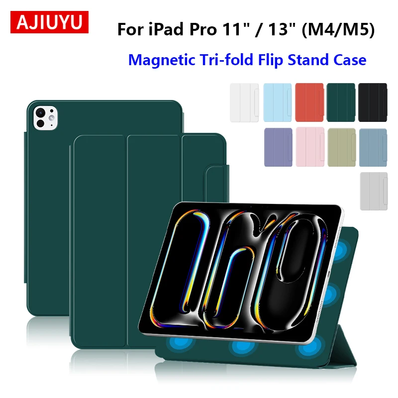 Magnetic Smart Folio Tablet Protective Cover