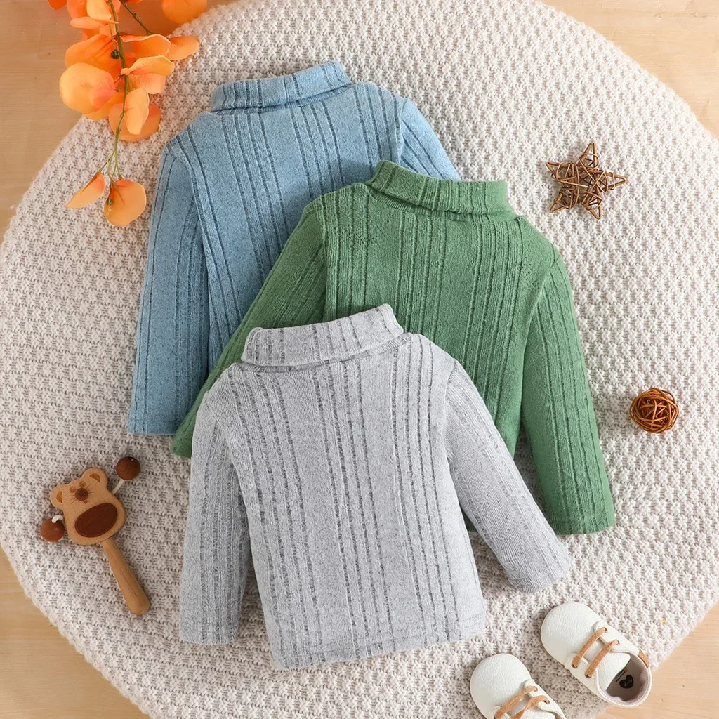 Ootd Terno baby girls sweater 3PCS Set For Newborn Baby Unisex 3-24 Months Winter