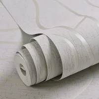 สติกเกอร์ติดผนังสไตล์ยุโรปสมัยใหม่แบบเรียบง่าย53ซม. 3D วอลล์เปเปอร์ไม่ทอโค้งตกแต่งห้อง 1