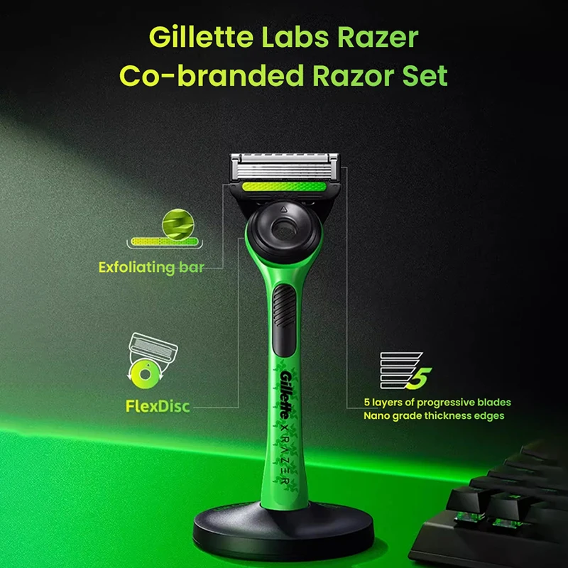 Gillette Labs Razer Co-branded Razor Aurora Series Flexdisc