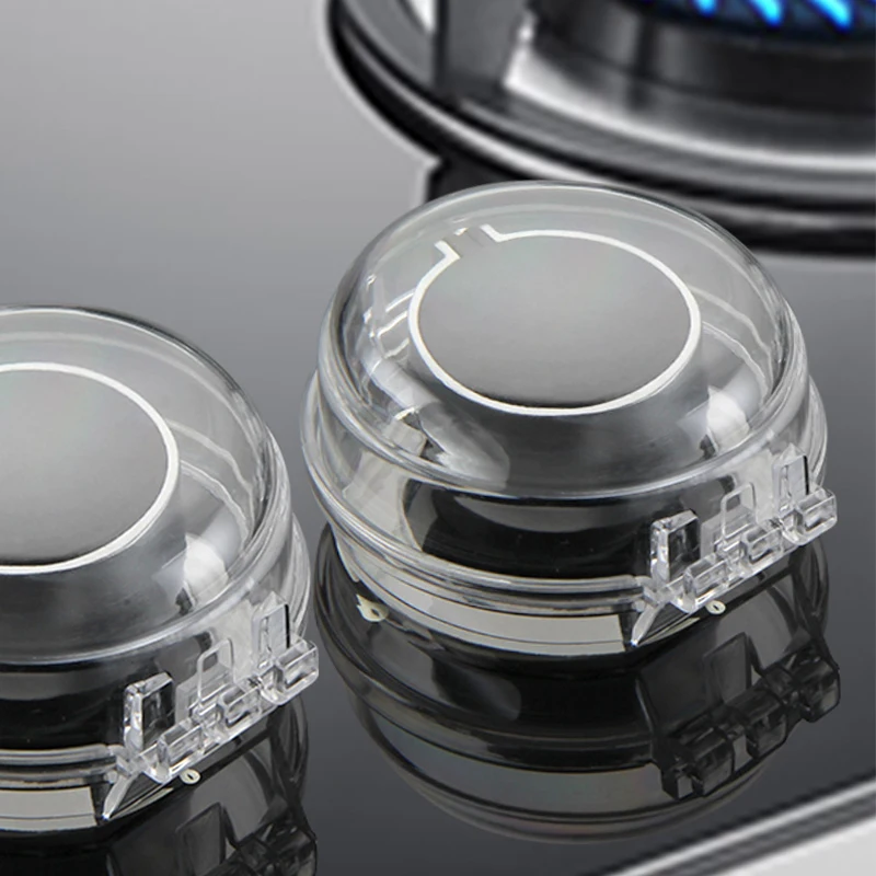 Oven Lock Lid Gas Stove Knob Covers Home Kitchen Switch Protection Tool Baby Safety Infant Child Protector stove protector cover