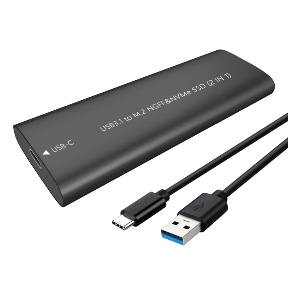 M.2 NGFF/MVMe SSD-USB 3.1 ϵ ũ ̺ ڽ, USB3.1 CŸ ޴ SSD ڽ, NVME PCIE ָ Ʈ ̺ Ŭ, M.2 M Ű